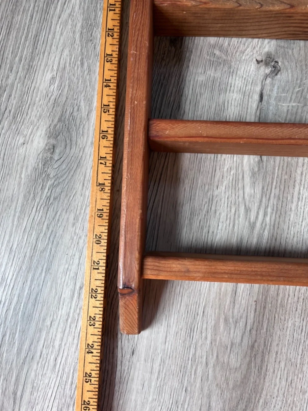 Vintage Wood Wall Shelf Heart Cutout Primitive Country Farmhouse Cottagecore
